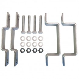 Kit de montage pour poteau 197280 pour conteneur d'anneaux de