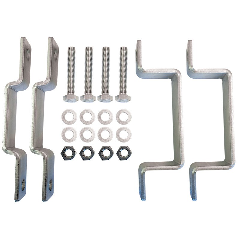 Kit de montage pour poteau 197280 pour conteneur d'anneaux de