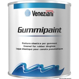 Antifouling élasti.VENEZIANI Gummipaint noir 0,5l - 