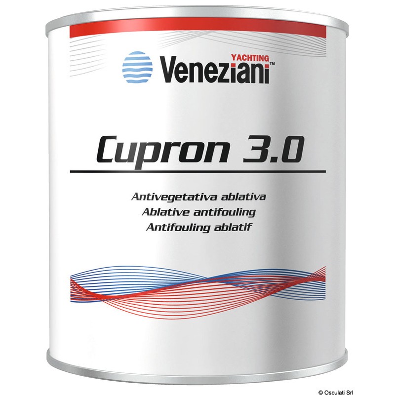 Antifouling VENEZIANI Cupron 3.0 noir 2,5 l - 