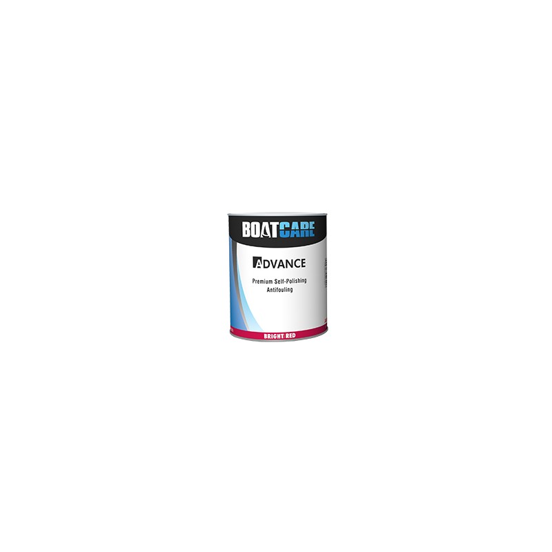 BoatCare Advance Premium Self-Polishing Antifouling Red 2,5lt - 