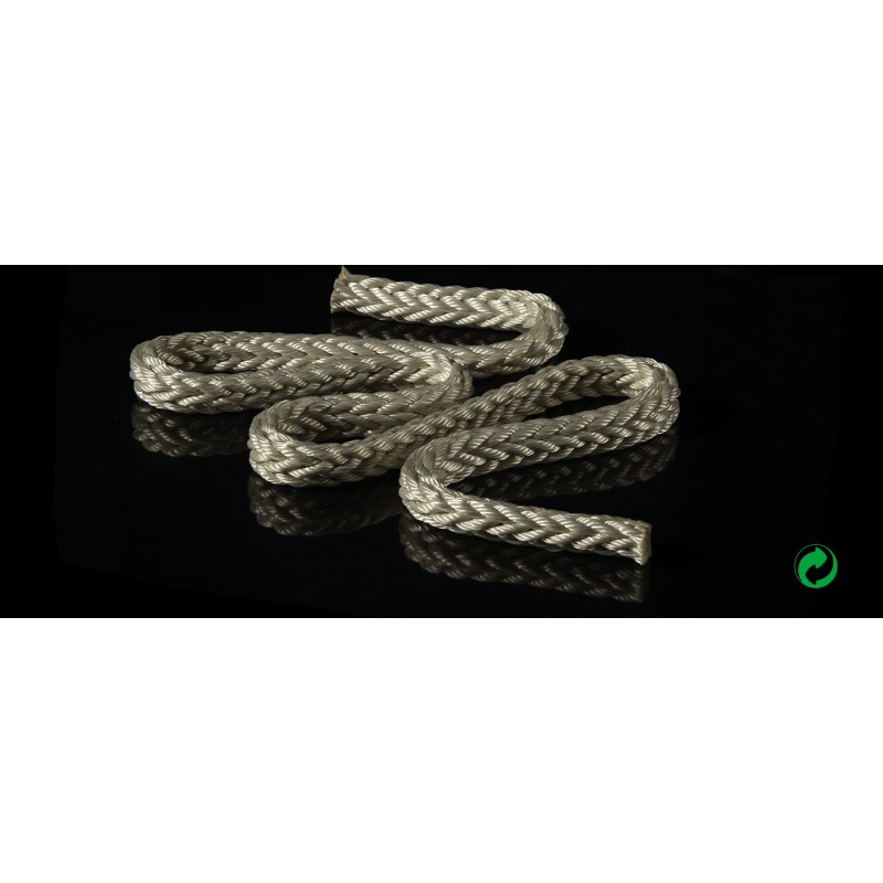 CORDAGE - BLACK PEARL POLYESTER - Diamétre 10 mm - COUSIN