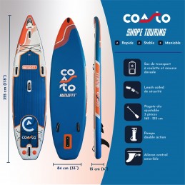Coasto Nautilus 11'8 - 