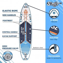 SUP Stand Up Paddle gonflable SUNCRUISE 12" - Le SUP family - 