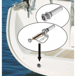 Echelle de sécurité à encastrer - Plastimo