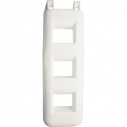 Pare-battage échelle Blanc 3 marches - Plastimo