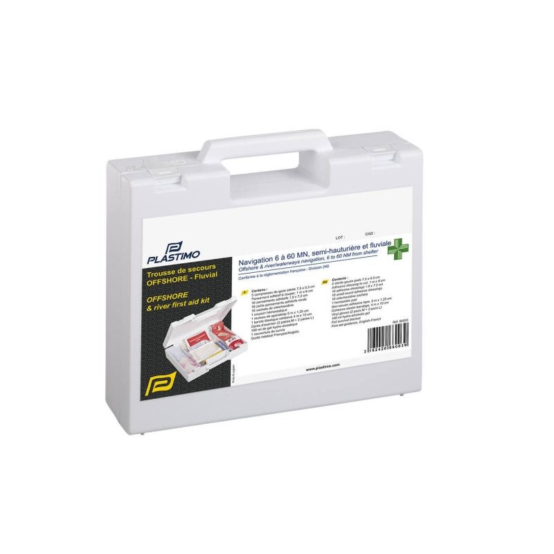Trousse secours Offshore/Fluvial - Plastimo