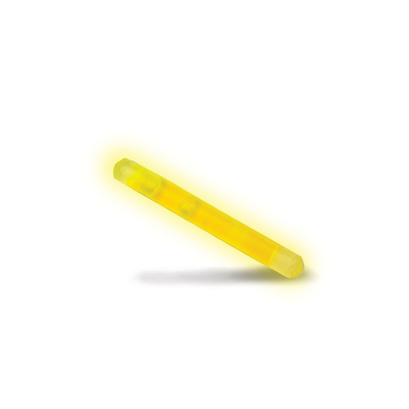 Boîte De 100 Bâtons Lumineux Cyalume ChemLight 4" - Durée 6h, Lumière Verte, étanches, Avec Clip