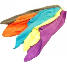 LOT DE 5 CARRES MICROFIBRE