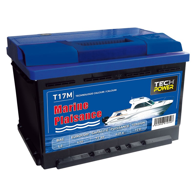 BATTERIE TP MARINE L3 12V 72Ah/640A - PROXITECH