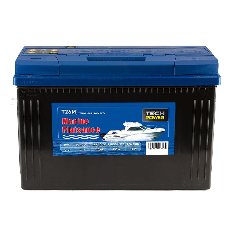 BATTERIE TP MARINE C13 HD 12V 120Ah/800A - PROXITECH