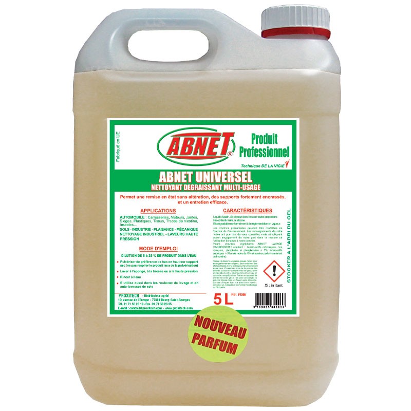 ABNET Nettoyant universel concentré 5L - PROXITECH