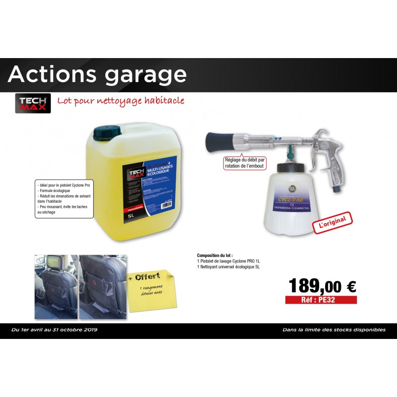 Lot pour Nettoyage Habitacle - PROXITECH