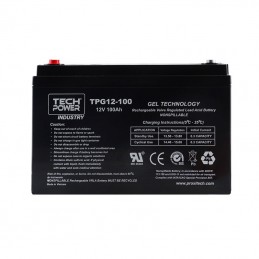 BATTERIE TP Batt. stat. Deep Cycle Gel 12V 80Ah - F8 - PROXITECH