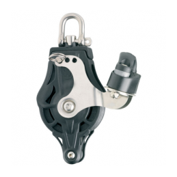 Poulie sans billes simple Réa 35 Emerillon manille ringot