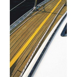 Ligne de vie Blanche en Polyester - Longueur 6 à 10 m - Plastimo