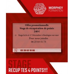Stage 12 et 13 décembre à...