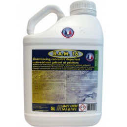 Shampooing Concentré auto-séchant Gelcoat et peinture - Matt