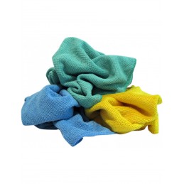 LINGETTES MICRO-FIBRE COLORES (3 Unités) - 
