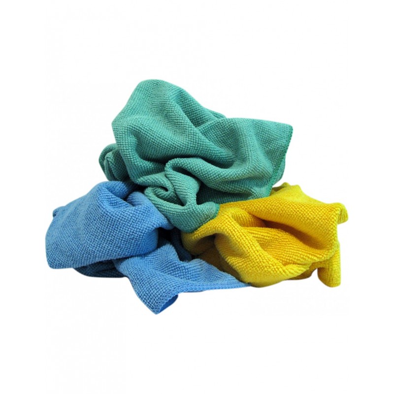 LINGETTES MICRO-FIBRE COLORES (3 Unités) - 