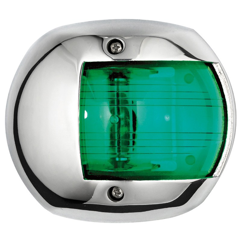 Feu de navigation Classic 20 LED - 112,5° droit Calotte inox -