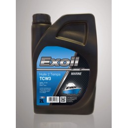 Huile Moteur 2 temps minerale 2 Litres - EXOIL