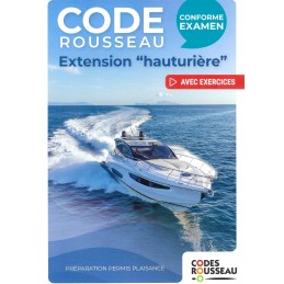 Code Extension "hauturière" - Code - Permis bateau - Codes